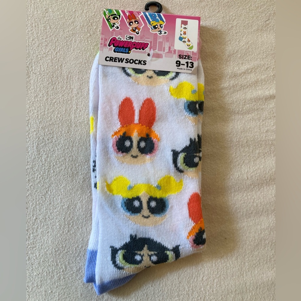 Powerpuff Girls Crew Socks